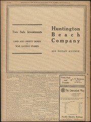 Huntington Beach News - 1918-03-29
