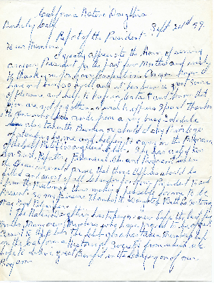 Draft of California Native Daughters Club newsletter
