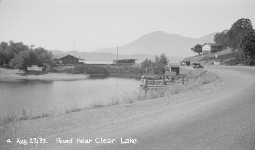 Road near Clear Lake, Calif