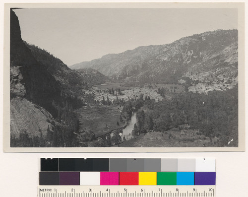 Hetch Hetchy Valley from Northern Wall