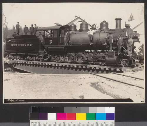 Hetch Hetchy Railroad engine