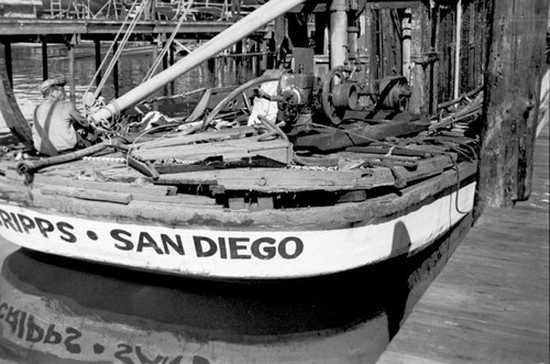 Salvaged deck and machinery of R/V Scripps