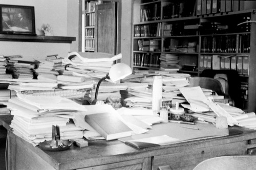 Office of the director, Scripps Institution of Oceanography, in the George H. Scripps Memorial Marine Biological Laboratory