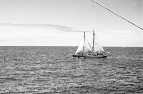 Scripps Institution of Oceanography ship R/V E.W. Scripps at sea