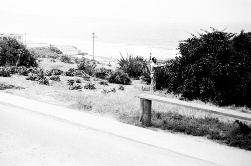 On inner campus road, Scripps Institution of Oceanography