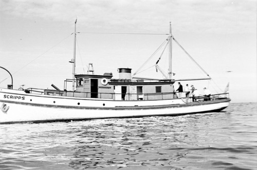 Scripps Institution of Oceanography ship R/V Scripps at sea