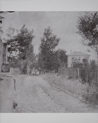 House associated with the Akers family and named "Happy Hallow," Sonoma County, California, about 1890