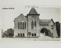 Santa Rosa Carnegie Public Library, 211 E Street, Santa Rosa, California, between 1907 and 1908