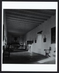 Interior of Chapel at San Francisco Solano de Sonoma Mission