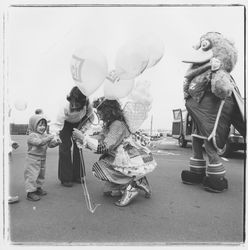 Open house for employees and families at National Controls, Santa Rosa, California, 1979