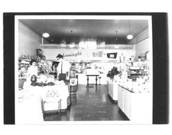 Interior of Schoeningh's Fair, Petaluma, California, 1958