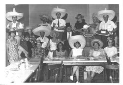 Members of the Old Adobe Association, Petaluma, California, August 1963