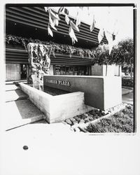 Fountain at Chamber Plaza, Santa Rosa, California, 1977