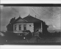 Unidentified rural houses of Petaluma, California, about 1910