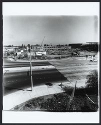 Beginning construction on Santa Rosa Plaza, Santa Rosa, California, 1981