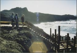 Stairway to Black Beach