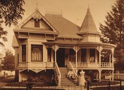 Al and Cora Garrett at their home on Matheson Street