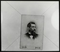 Portrait of unidentified man in Sonoma County California