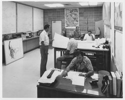 City of Healdsburg employees in the office