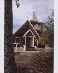 Church of the Incarnation on Mendocino Avenue, Santa Rosa, California, October 1968