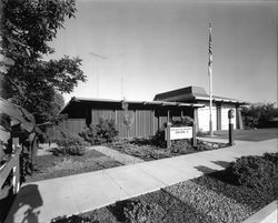 Fire station on Calistoga Road, Santa Rosa, California, September 9, 1967