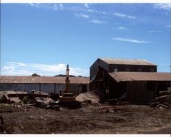 Demolition of warehouses at 209-311 First Street, Petaluma, California, July 15, 2004