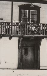 Sonoma Barracks balcony