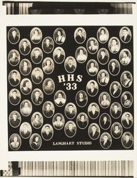 Healdsburg High School class of 1933