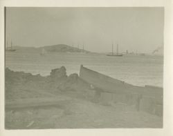 Ships in San Francisco Bay looking north, San Francisco, California, about 1905