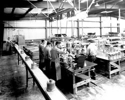 People doing various jobs at the MGM Brakes plant