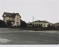 Southwest corner of C Street and Petaluma Blvd. South, Petaluma, California, about 1977