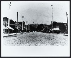 West Street looking north from First Street