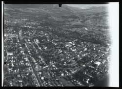 Aerial view of Santa Rosa looking southeast from College and Mendocino Ave