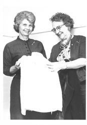 Ruth Durham and Helen Goree, Petaluma, California, 1955