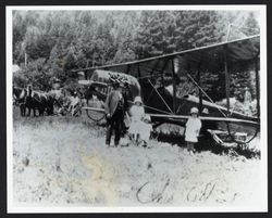 JN4D at Guerne Field, Guerneville, California, 1924