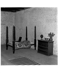 Views of the living quarters at the Petaluma Adobe, Petaluma, California, about 1967