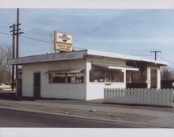 Snack Bar, East D Street and Lakeville Street, Petaluma, California, 1970