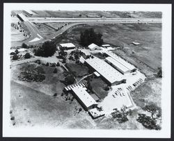 Aerial views of Reitz Manufacturing Company, Santa Rosa, California, 1962