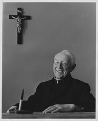 Portrait of Reverend James Kiely, Petaluma, California, about 1965