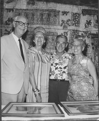 Helen Putnam and other dignitaries at the U.S. Conference of Mayors, Honolulu, Hawaii, June, 1967