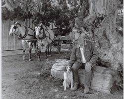 William Barboni at his ranch, 1052 Hicks Valley Ranch Road, Novato, California, 2009
