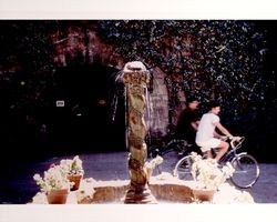 Fountain at Buena Vista Winery