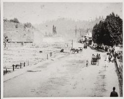 Guerneville, California after the 1894 fire