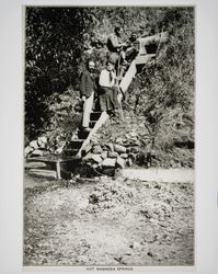 Hot Magnesia Springs area of the Geysers, Sonoma County, California, 1890s