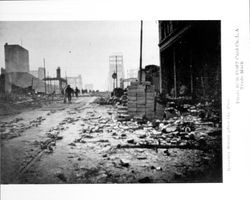 Kearney Street after the fire