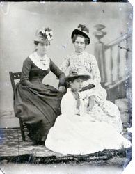 Juanita V. Conley, Clara Charles and Nellie Doyle