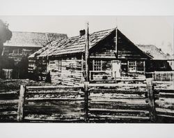 Fort Ross Commandant residence, known as the Rotchev House, Fort Ross, California, 1870s