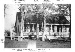 Las Trancas Adobe of Salvador Vallejo, Napa County, California, about 1900