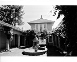 Fountain at Villa Pompeii, Asti, California, 1994