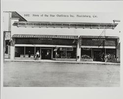 Store of the Star Outfitters Inc., Healdsburg, California